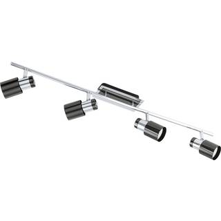 EGLO DAVIDA spotskinne 4L, krom/sort