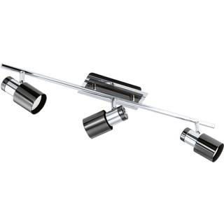 EGLO DAVIDA spotskinne 3L, krom/sort