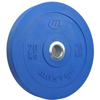 Master Fitness Master Bumperplate 50 mm Vægt 20 kg