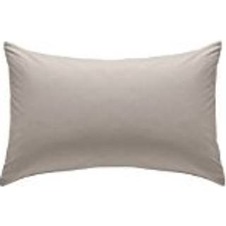 Catherine Lansfield Catherine Lansfield Set of 2 Natural Easy Iron Percale Pillowcases