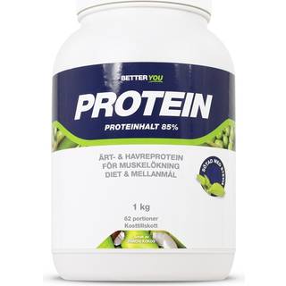 Better You Ærte- & Havreprotein, Kokos/pære, 1 kg