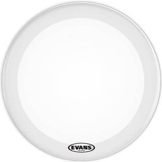 Evans Heads BD24RGCW-NP 24-tommer EQ3 Resonant Coated Bass Drum Heads-White