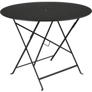 Fermob - Bistro Table Ø 96 cm, Black Cherry - Haveborde - Sort - Metal