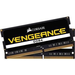 Corsair Vengeance SODIMM DDR4-2666 - 32GB - CL18 - Dual Channel (2 pcs) - Sort