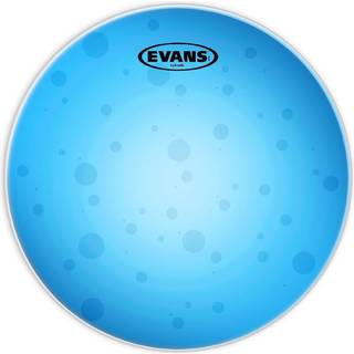 Evans Hydraulic Drum Heads - BD22HB - Bass Drum Head med lag af olie - Undertrykker uønskede overtoner - Ideel til Rock & Gospel - Blå 22 tommer