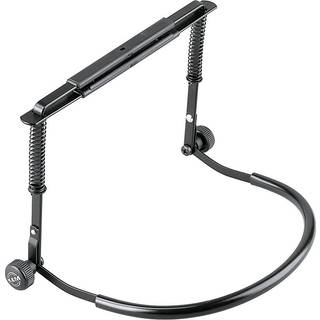 K&M Konig & Meyer 1641600055 Harmonica Holder Industry Standard Hands Free Harp Neck Brace Robust Justerbar ramme Professionel karakter for alle