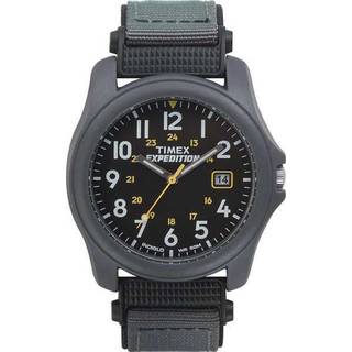 Timex Expedition Camper Black Dial Fabric Strap Men's Watch T42571