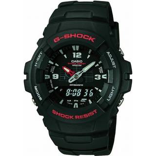 Casio G-Shock G-100-1BVMUR Black Resin Strap Watch - W1415