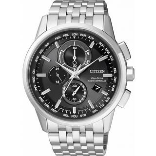 Citizen AT8110-61E Radio Controlled Sort/Stål Ø43 mm