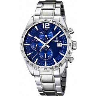 Festina F16759-3 Sport Blå/Stål Ø44 mm