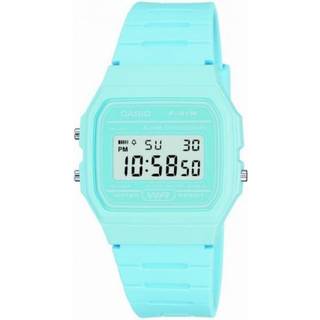 Casio Classic Quartz Digital Dial Blue Resin Strap Unisex Watch F-91WC-2AEF