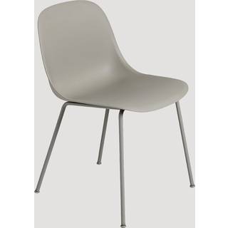 Muuto Fiber stol stålstel Remix 133, grey
