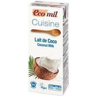 Ecomil Fløde Økologisk Kokos alternativ - 200 ml