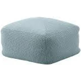 Cane-Line Divine fodskammel - 55x55 cm - turkis
