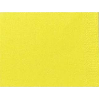 DUNI GO Serviet 3-lag 24x24 cm Gul 2000 stk (168416)