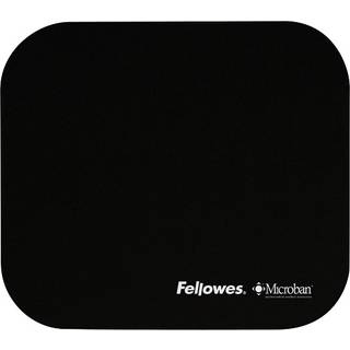 Fellowes Microban musemåtte 20x23cm sort