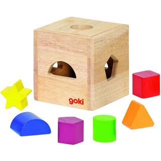 Goki Sort Box II Sorteringskasse Trælegetøj - 12+måneder