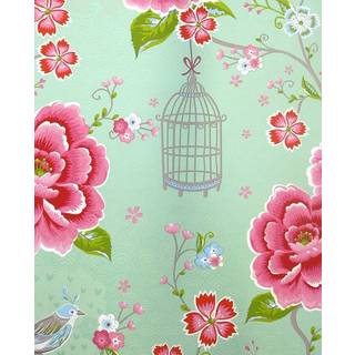 Birds in Paradise - Green