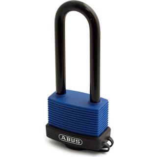 Hængelås ABUS 70IB/50HB80 Aqua Safe, med lang bøjle i rustfrit stål, Ø9 mm, blå