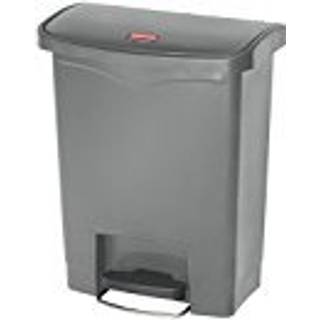 Rubbermaid Slim Jim Skraldespand med pedal, rustfrit stål 30 l