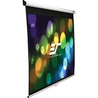 Elite Screens 1:1 manuelt projektorlærred, 214x214