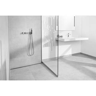 Unidrain Glassline Brusevæg 100 cm