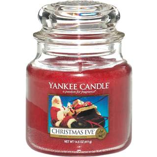 Yankee Candle Rumdufte Duftende stearinlys Christmas Eve Classic Medium Glass 411 g (594,00 kr / 1 kg) - 411 g