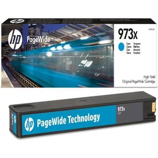 HP 973x F6T81AE Cyan Blækpatron, 7.000 sider