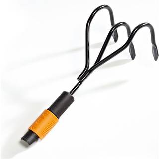 Fiskars QuikFit 1000680 Kultivator med tre kløer, 305 mm