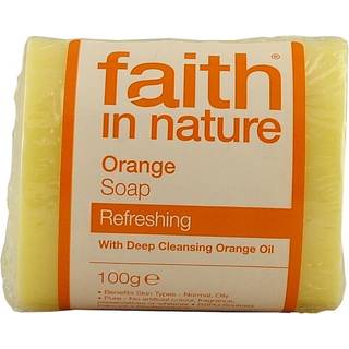Faith In Nature Hand Made Soap Orange Naturlig sæbebar 100 g - 100 g