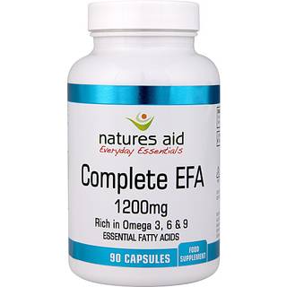 Natures Aid - Complete EFA 1200 mg (Omega 3, 6 + 9), 90 Softgels