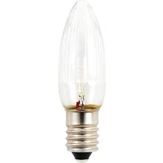 Konstsmide LED, 14-55V, 0,3W, E10, Klar, 3-Pak
