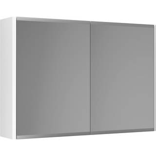 Gustavsberg Graphic Spejlskab 80 cm, dobbeltsidet Hvid