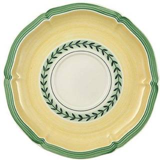 Villeroy & Boch French Garden Fleurence Underkop Morgenkop 17cm - Kagetallerken & Desserttallerken Porcelæn Grøn - 1022811250