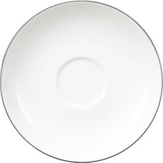 Villeroy & Boch Anmut Platinum No.1 Underkop Kaffekop/tekop 15cm - Kagetallerken & Desserttallerken Benporcelæn Hvid - 1046361280