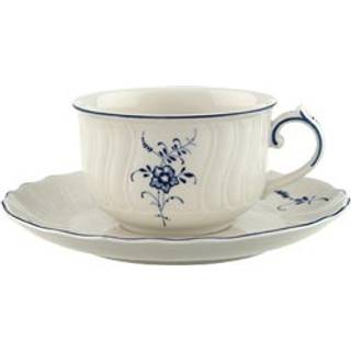 Villeroy & Boch Old Luxembourg Tekop Med Underkop - Tekopper Porcelæn Hvid - 23517-23518