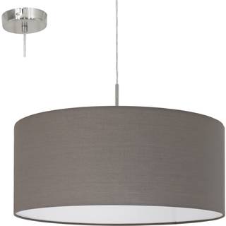 Eglo Pasteri pendel 53 cm i antracit-brun/hvid - 31578