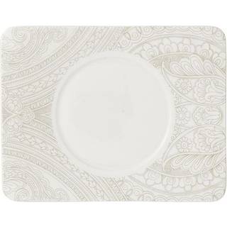Villeroy & Boch Quinsai Garden Kaffeunderkop - Kagetallerken & Desserttallerken Benporcelæn Hvid - 1043801310