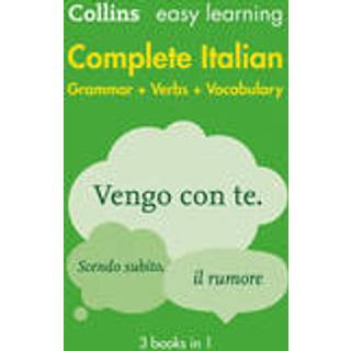 Easy Learning Italian Complete Grammar, Verbs and Vocabulary (3 books in 1)