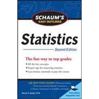 Schaum's Easy Outline of Statistics, Second Edition