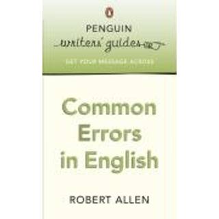 Common Errors and Problems in English