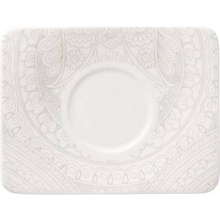 Villeroy & Boch Quinsai Garden Espressounderkop - Kagetallerken & Desserttallerken Benporcelæn Hvid - 1043801430