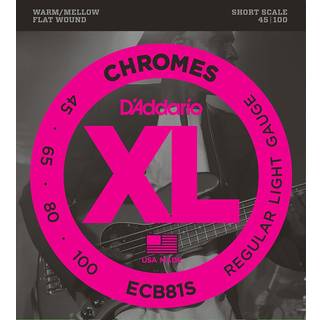 D´Addario ECB81S .045-.100 Short Scale