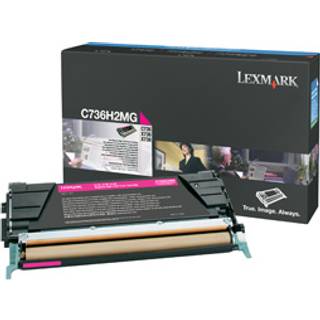 C736H2MG LEXMARK C736DN TONER CART MAGENTA 10K