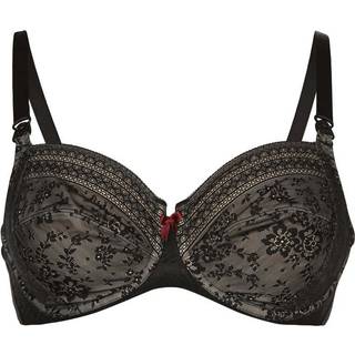 Anita Fleur Underwire Nursing Bra - Black - I 80
