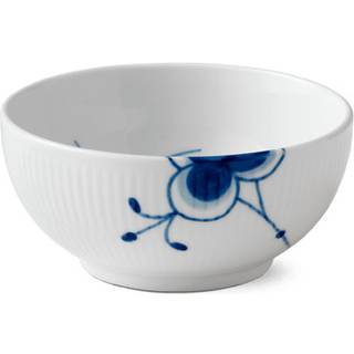 Royal Copenhagen - Blue Fluted Mega Skål 47 cl / 13 cm - Serveringsskåle - Karen Kjældgård-Larsen - Porcelæn