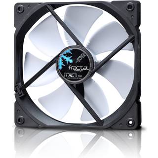 Fractal Design Fan Dynamic GP-14 - Kabinet køler - 140mm - Sort med hvide vinger - 18 dBA