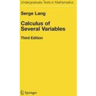 Calculus of Several Variables