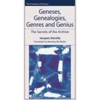 Geneses, Genealogies, Genres and Genius