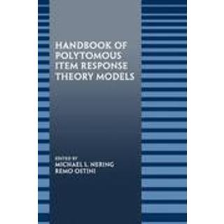 Handbook of Polytomous Item Response Theory Models
